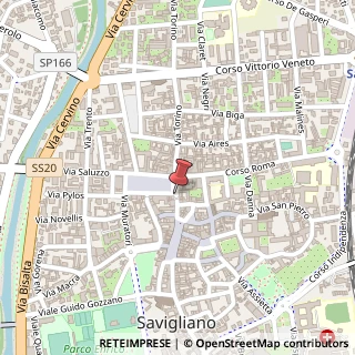 Mappa Piazza del Popolo, 2, 12038 Savigliano, Cuneo (Piemonte)