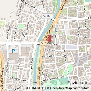 Mappa Via Saluzzo, 57, 12038 Savigliano, Cuneo (Piemonte)