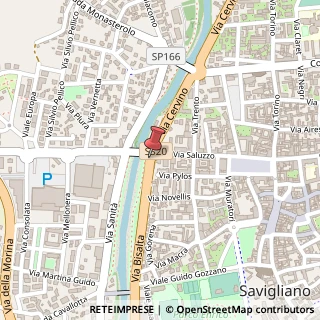 Mappa Via Bisalta,  1, 12038 Savigliano, Cuneo (Piemonte)