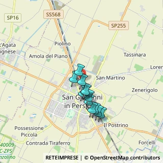 Mappa Via Permuta, 40017 San Giovanni In Persiceto BO, Italia (1.31833)