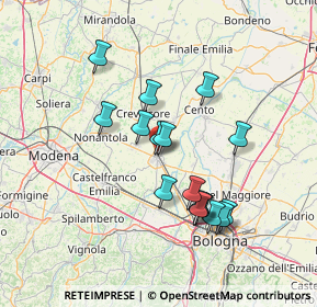 Mappa Via Permuta, 40017 San Giovanni In Persiceto BO, Italia (12.82313)