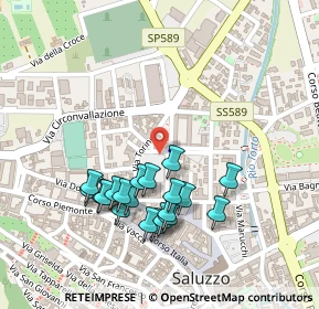Mappa Viale Tramvie, 12037 Saluzzo CN, Italia (0.23)