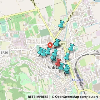 Mappa Via Torino, 12037 Saluzzo CN, Italia (0.34)