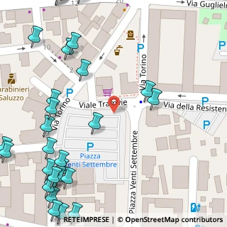 Mappa Viale Tramvie, 12037 Saluzzo CN, Italia (0.08966)