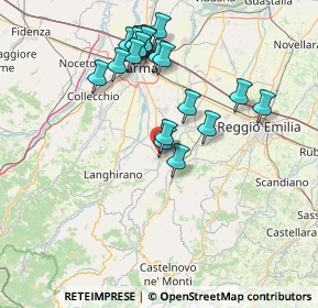 Mappa Via g picelli 31 Traversetolo, 43029 parma PR, Italia (14.7895)