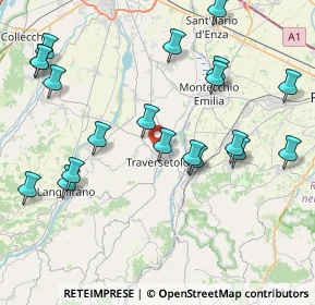 Mappa Via g picelli 31 Traversetolo, 43029 Traversetolo PR, Italia (9.338)