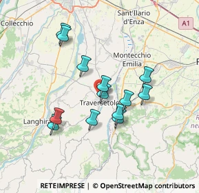 Mappa Via g picelli 31 Traversetolo, 43029 Traversetolo PR, Italia (6.14846)