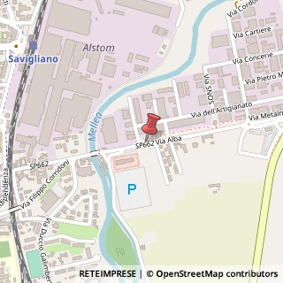Mappa Via Alba, 2B, 12038 Savigliano, Cuneo (Piemonte)