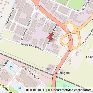 Mappa Via Giovanni Dalton, 10, 41122 Modena, Modena (Emilia Romagna)