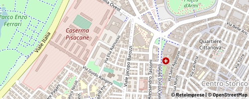 Mappa Modena