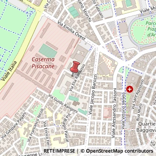 Mappa Via E. Rainusso, 130, 41124 Modena, Modena (Emilia Romagna)