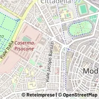 Hartă Modena