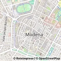Karte Modena