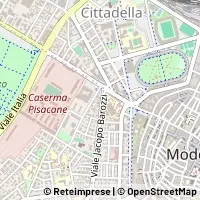 Mapa Modena