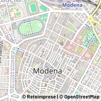 Mapa Modena