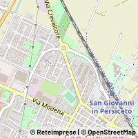 Kort San Giovanni in Persiceto