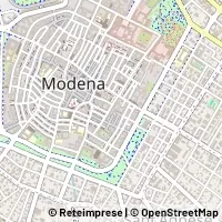 Hartă Modena