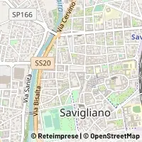 Kaart Savigliano