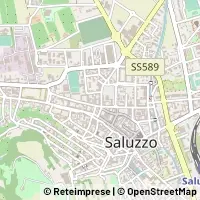 Mapa Saluzzo