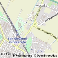 Map San Giovanni in Persiceto