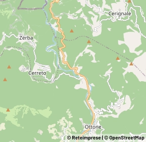 Mappa Strada Statale 45, 29026 Ottone PC, Italia (2.87619)