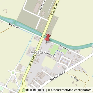 Mappa Via Cento, 63, 40017 San Giovanni in Persiceto, Bologna (Emilia Romagna)
