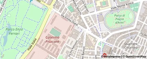 Mappa Modena