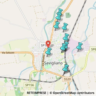 Mappa Via Enrico Fermi, 12038 Savigliano CN, Italia (0.98667)