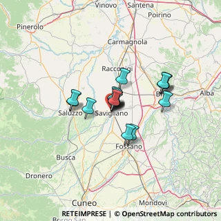 Mappa Via Enrico Fermi, 12038 Savigliano CN, Italia (8.40313)
