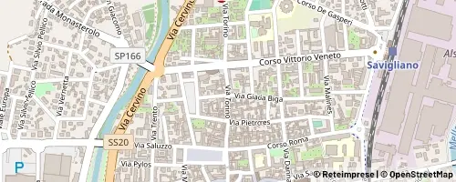 Mappa Savigliano