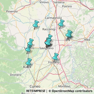 Mappa Via Casalis Lingua, 12038 Savigliano CN, Italia (10.96833)