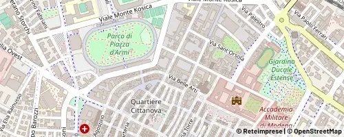 Mappa Módena
