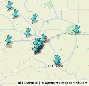 Mappa Via Val D'Albero, 44011 Argenta FE, Italia (1.64286)