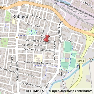 Mappa Via G. Carducci, 27, 42048 Rubiera, Reggio nell'Emilia (Emilia Romagna)