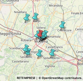 Mappa Corso Camillo Benso Conte di Cavour, 41121 Modena MO, Italia (8.30067)