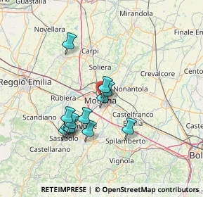 Mappa Corso Camillo Benso Conte di Cavour, 41121 Modena MO, Italia (12.03)