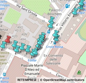 Mappa Corso Camillo Benso Conte di Cavour, 41121 Modena MO, Italia (0.05833)