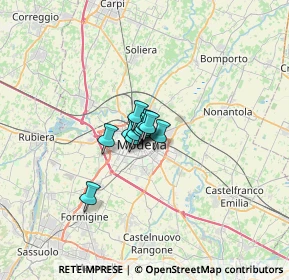 Mappa Corso Camillo Benso Conte di Cavour, 41121 Modena MO, Italia (2.42364)