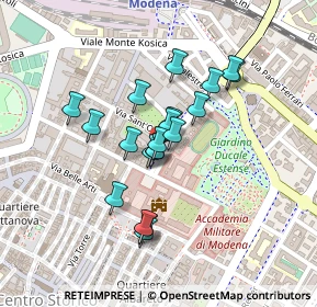Mappa Corso Camillo Benso Conte di Cavour, 41121 Modena MO, Italia (0.1675)
