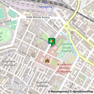 Mappa Corso Vittorio Emanuele II, 24, 41121 Modena, Modena (Emilia Romagna)