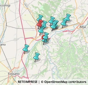 Mappa Via Francesco Voersio, 12062 Cherasco CN, Italia (5.48429)