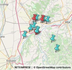 Mappa Via Francesco Voersio, 12062 Cherasco CN, Italia (5.06083)