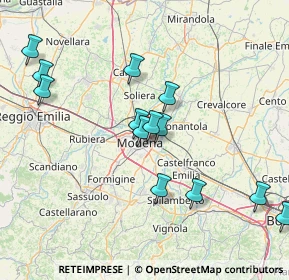 Mappa Via Ferruccio Lamborghini, 41122 Modena MO, Italia (15.74538)
