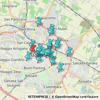 Mappa Via Ferruccio Lamborghini, 41122 Modena MO, Italia (1.277)