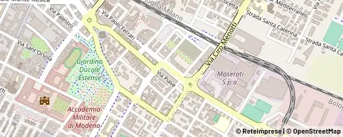 Mappa Modena