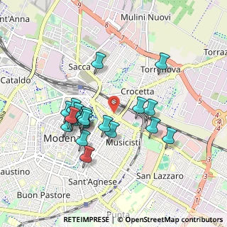 Mappa Via Ferruccio Lamborghini, 41122 Modena MO, Italia (0.84)