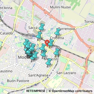 Mappa Via Ferruccio Lamborghini, 41122 Modena MO, Italia (0.8115)