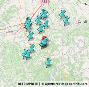 Mappa SP 230, 12050 Benevello CN (6.525)