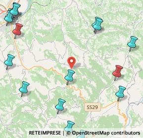 Mappa SP 230, 12050 Benevello CN (6.9305)