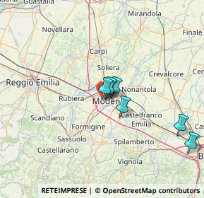 Mappa Via Aldo Dugoni, 41126 Modena MO, Italia (36.1775)